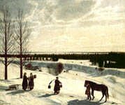 N.Krylov. A Winter Landscape. 1827